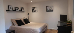 Studio avec jardin et stationnement gratuit à Rouen